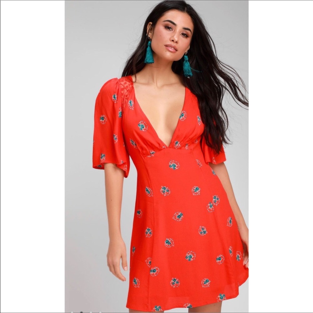 Free People Mockingbird backless mini dress - Picture 2 of 6